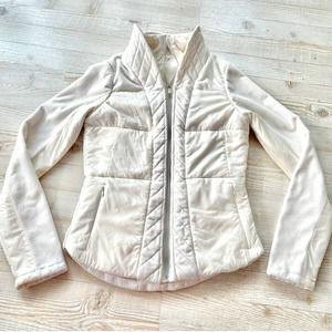 Lululemon St. Moritz Fleece Zip Up Jacket | Polar Cream Size 4